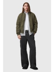 παντελόνι allsaints flynn χρώμα: μαύρο, m017tc 96% βαμβάκι, 4% ελαστάν