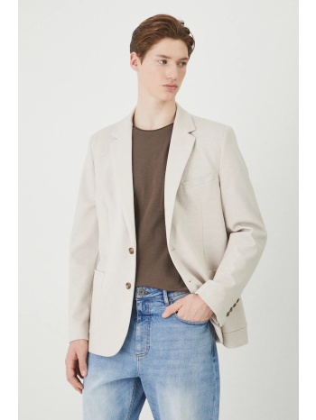 σακάκι medicine χρώμα μπεζ κύριο υλικό 76% πολυεστέρας