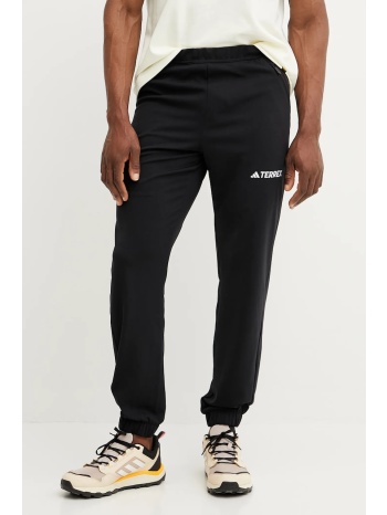 αθλητικό παντελόνι adidas terrex multi χρώμα μαύρο, jf3711