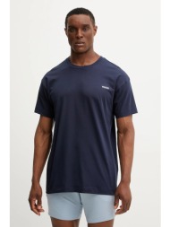 μπλουζάκι hugo χρώμα: ναυτικό μπλε, 50534163 κύριο υλικό: 95% βαμβάκι, 5% ελαστάν