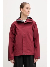 αδιάβροχο μπουφάν haglöfs breeze χρώμα: κόκκινο, 607681 100% πολυεστέρας