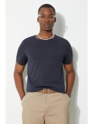 βαμβακερό μπλουζάκι paul smith ανδρικό, χρώμα: ναυτικό μπλε, m1r-697ps-h00084 100% βαμβάκι