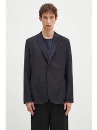 μπλέιζερ με μίγμα μαλλιού paul smith χρώμα: ναυτικό μπλε, m1r-2321-p02571 κύριο υλικό: 55% βαμβάκι, 