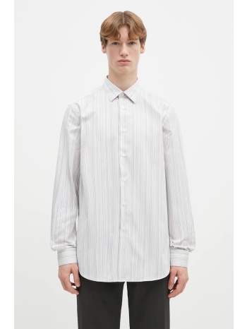 βαμβακερό πουκάμισο paul smith ανδρικό, χρώμα άσπρο