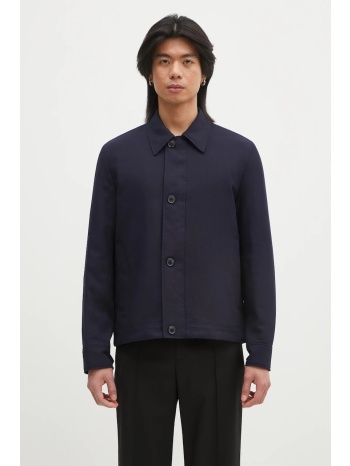 μάλλινο μπουφάν paul smith χρώμα ναυτικό μπλε