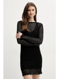 φόρεμα pinko χρώμα: μαύρο, 104891 a2eb κύριο υλικό: 88% βισκόζη, 12% πολυεστέρας
φόδρα: 100% πολυεστ