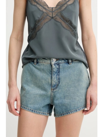 τζιν σορτς zadig&voltaire χρώμα μπλε, wwbs01157 100%