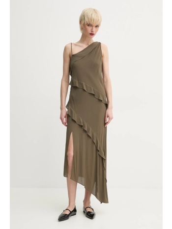 φόρεμα samsoe samsoe samoena χρώμα πράσινο, f25100180