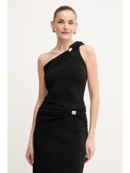 μπλουζάκι herve leger sofia χρώμα: μαύρο, rmj1518808 96% πολυεστέρας, 4% ελαστάν