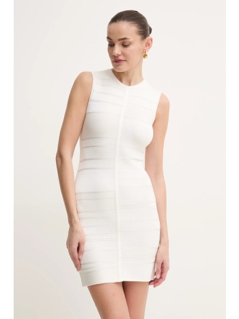 φόρεμα herve leger eliana χρώμα μπεζ, msb8512051 92%