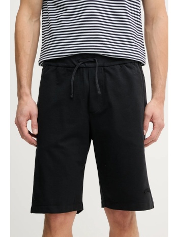 σορτς paul&shark χρώμα μαύρο, 25411856 47% lyocell, 46%