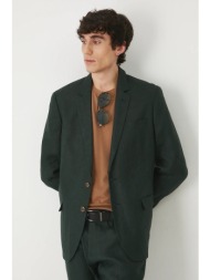 λινό πανωφόρι medicine ανδρικά, χρώμα: πράσινο κύριο υλικό: 100% λινό
φόδρα: 55% πολυεστέρας, 45% βι