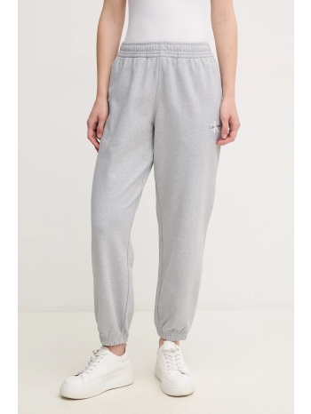 παντελόνι φόρμας calvin klein jeans χρώμα γκρι, lv047b235g