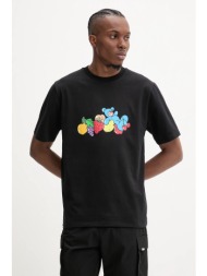 βαμβακερό μπλουζάκι inbetweeners χρώμα: μαύρο, s5twuath035 100% βαμβάκι