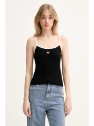 μάλλινο τοπ from future χρώμα: μαύρο, wto02630 100% μαλλί