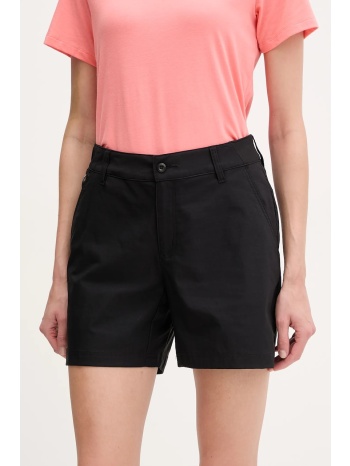 σορτς εξωτερικού χώρου columbia leslie falls χρώμα μαύρο