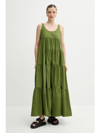 φόρεμα michael michael kors χρώμα πράσινο, ms582wlf4c