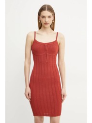 φόρεμα guess reina χρώμα: πορτοκαλί, w5gk67 z3nx0 κύριο υλικό: 86% βισκόζη, 14% πολυαμίδιο
φόδρα: 91