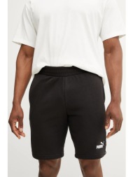 σορτς puma χρώμα: μαύρο, 684683 κύριο υλικό: 68% βαμβάκι, 32% πολυεστέρας