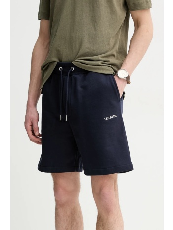 βαμβακερό σορτσάκι les deux χρώμα ναυτικό μπλε, ldm531071