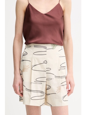 βαμβακερό σορτσάκι mm χρώμα μπεζ, 2516141018600 100%