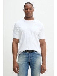 βαμβακερό μπλουζάκι diesel t-madjust-r2 t-shirt ανδρικό, χρώμα: άσπρο, a16432.0skaf 100% βαμβάκι