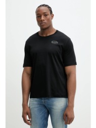 βαμβακερό μπλουζάκι diesel t-madjust-r2 t-shirt ανδρικό, χρώμα: μαύρο, a16432.0skaf 100% βαμβάκι