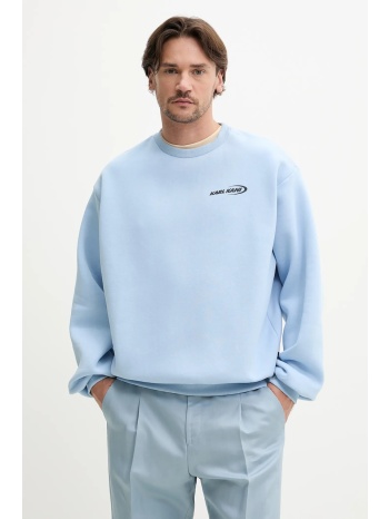 μπλούζα karl kani χρώμα μπλε, 60200035 65% βαμβάκι, 35%