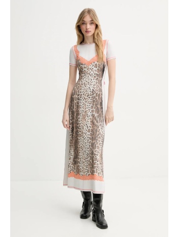 φόρεμα diesel d-ile dress χρώμα γκρι, a16602.0clbp κύριο