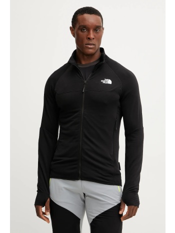 αθλητική μπλούζα the north face bolt polartec χρώμα μαύρο