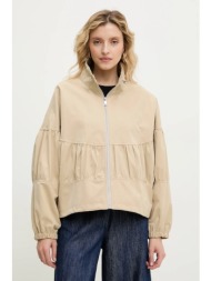 μπουφάν answear.lab χρώμα: μπεζ κύριο υλικό: 80% βαμβάκι, 20% πολυαμίδιο
φόδρα: 100% πολυεστέρας