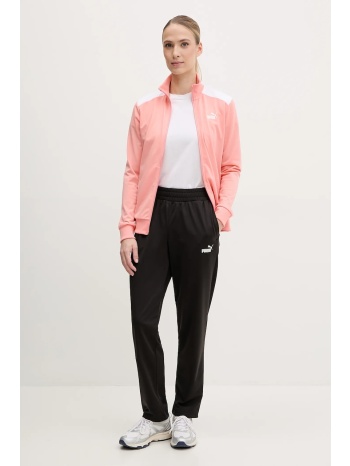 φόρμα puma χρώμα πορτοκαλί, 685075 κύριο υλικό 100%