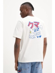 βαμβακερό μπλουζάκι inbetweeners χρώμα: μπεζ, s5twuath036 100% βαμβάκι