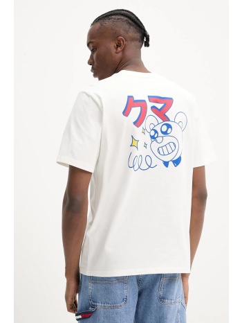 βαμβακερό μπλουζάκι inbetweeners χρώμα μπεζ, s5twuath036