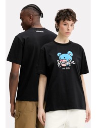 βαμβακερό μπλουζάκι inbetweeners χρώμα: μαύρο, s5twuath043 100% βαμβάκι