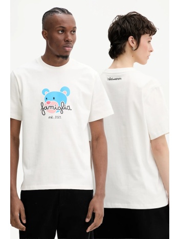 βαμβακερό μπλουζάκι inbetweeners χρώμα μπεζ, s5twuath043