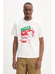 βαμβακερό μπλουζάκι inbetweeners χρώμα: μπεζ, s5twuath041 100% βαμβάκι