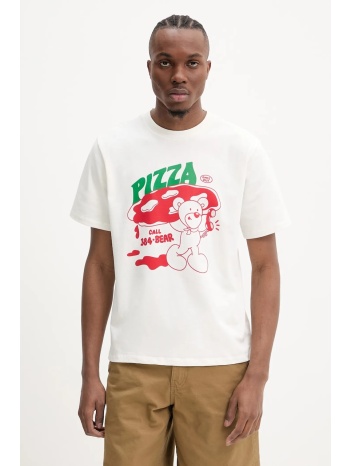 βαμβακερό μπλουζάκι inbetweeners χρώμα μπεζ, s5twuath041