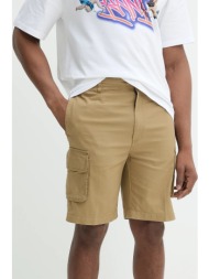 βαμβακερό σορτσάκι karl kani χρώμα: πράσινο, 6012260 100% βαμβάκι