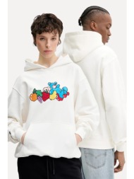 βαμβακερή μπλούζα inbetweeners χρώμα: μπεζ, με κουκούλα, s5twuahs032 100% βαμβάκι