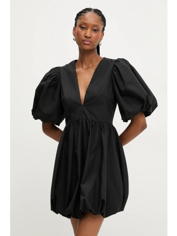 φόρεμα answear.lab χρώμα μαύρο κύριο υλικό 95%