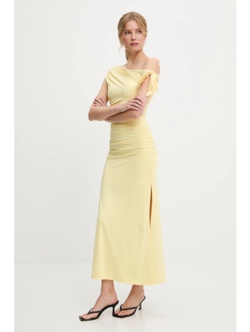 φόρεμα answear.lab χρώμα κίτρινο 95% πολυεστέρας, 5%