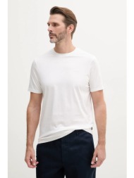 βαμβακερό μπλουζάκι joop! ανδρικό, χρώμα: άσπρο, 30041079 100% βαμβάκι