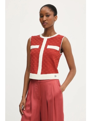 γιλέκο karl lagerfeld χρώμα πορτοκαλί, a3w18020 57%