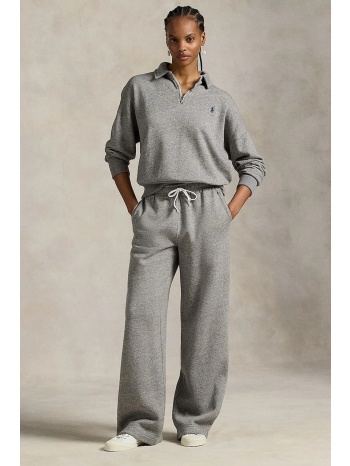 παντελόνι φόρμας polo ralph lauren χρώμα γκρι, 211977959