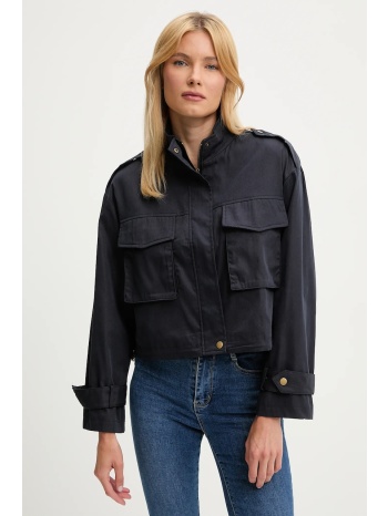 μπουφάν answear.lab χρώμα ναυτικό μπλε 100% πολυεστέρας