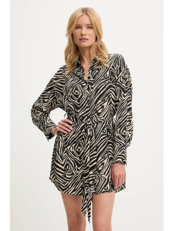 φόρεμα answear.lab χρώμα μαύρο 100% πολυεστέρας