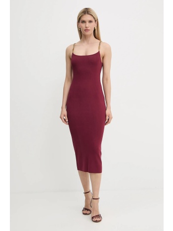 φόρεμα michael michael kors χρώμα μπορντό, mt5831m33d 71%