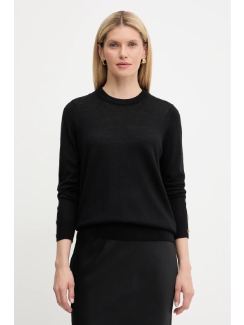 μάλλινο πουλόβερ michael michael kors χρώμα μαύρο