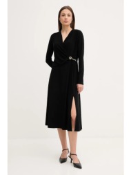 φόρεμα joseph ribkoff χρώμα: μαύρο, 253235 96% πολυεστέρας, 4% σπάντεξ